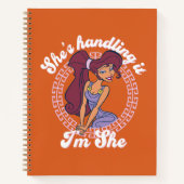 Carnet Megara - She's Handling It, I'm She Notebook (Devant)