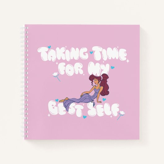 Carnet Megara - Taking Time For My Best Self Notebook (Devant)