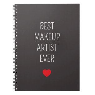 Carnet Meilleur artiste maquillage jamais cadeaux anniver