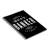 Carnet Meilleur banquier du monde (Côté Droit)