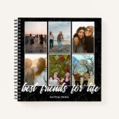 Carnet Meilleur cadeau d'ami pour BFF anniversaire noël P (Devant)