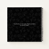 Carnet Meilleur cadeau d'ami pour BFF anniversaire noël P (Dos)