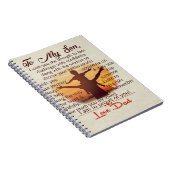 Carnet Meilleur Cadeau Pour Son | À mes citations Fils (Côté Droit)