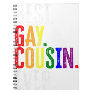 Carnet Meilleur Cousin Gay Ever Fierté LGBT Gay Cousin Ca