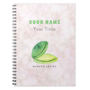 Carnet Meilleur design personnaliser nom marbre blanc