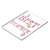 Carnet Meilleur enseignant (Côté gauche)