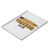 Carnet Meilleur enseignant jamais (Côté gauche)