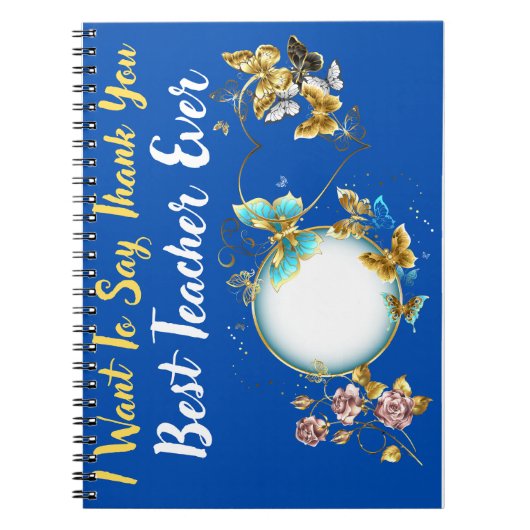 Carnet Meilleur enseignant jamais (Devant)