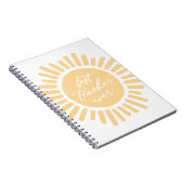 Carnet Meilleur enseignant jamais Sunshine Appréciation d (Côté Droit)