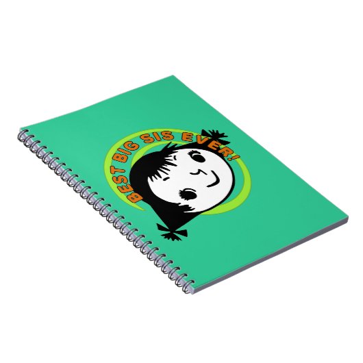 Carnet Meilleur Grand Sis Rétro (Côté Droit)