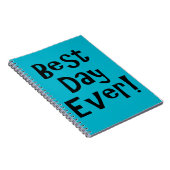 Carnet Meilleur Jour Jamais ! (Côté Droit)