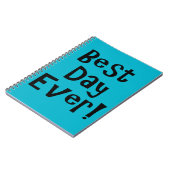 Carnet Meilleur Jour Jamais ! (Côté gauche)