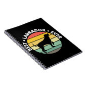 Carnet Meilleur laboratoire anglais Labrador Retriever (Côté Droit)