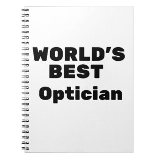 Carnet Meilleur Opticien du monde