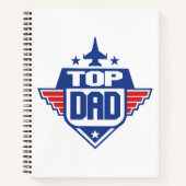 Carnet Meilleur Papa Avion (Devant)