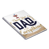 Carnet Meilleur Papa – Conception Merci (Côté Droit)