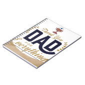 Carnet Meilleur Papa – Conception Merci (Côté gauche)