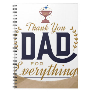 Carnet Meilleur Papa – Conception Merci