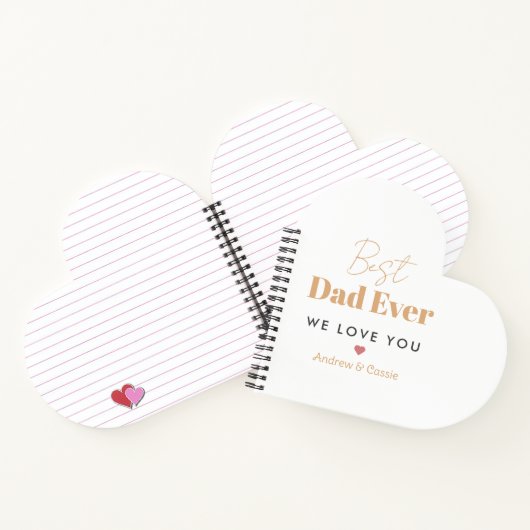 Carnet Meilleur papa du monde (Intérieur)