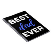 Carnet Meilleur Papa du Monde (Côté Droit)