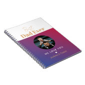 Carnet Meilleur papa du monde (Côté Droit)