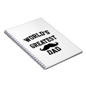 Carnet Meilleur papa du monde (Côté Droit)