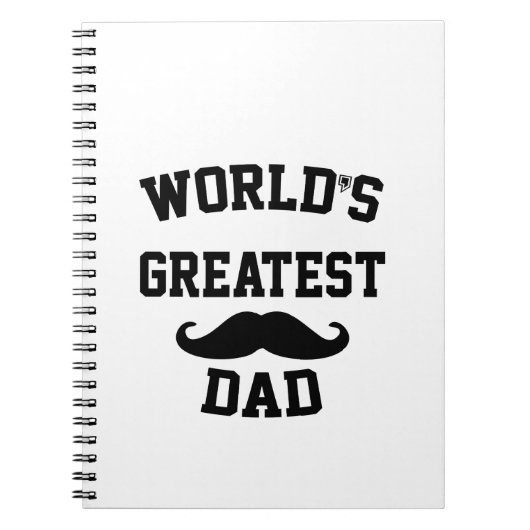 Carnet Meilleur papa du monde (Devant)