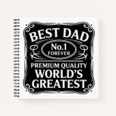 Carnet Meilleur Papa Ever (Devant)