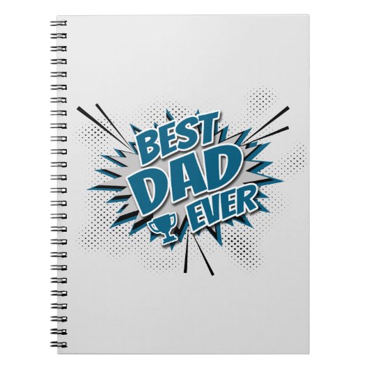 Carnet Meilleur papa jamais (Devant)