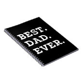 Carnet Meilleur papa jamais (Côté Droit)