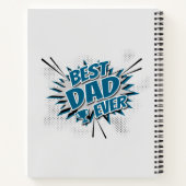 Carnet Meilleur papa jamais (Dos)