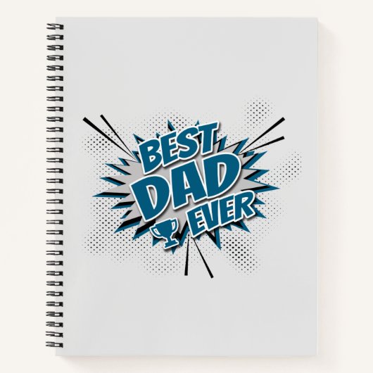 Carnet Meilleur papa jamais (Devant)