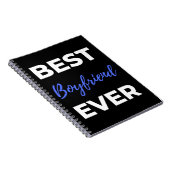 Carnet Meilleur petit ami jamais (Côté Droit)