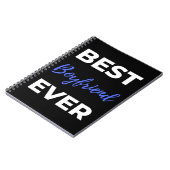 Carnet Meilleur petit ami jamais (Côté gauche)