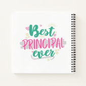 Carnet Meilleur Principal Jamais, Merci Cadeau Principal (Dos)