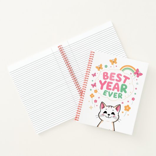 Carnet Meilleure année, Joyeuse et Conception performante (Intérieur)