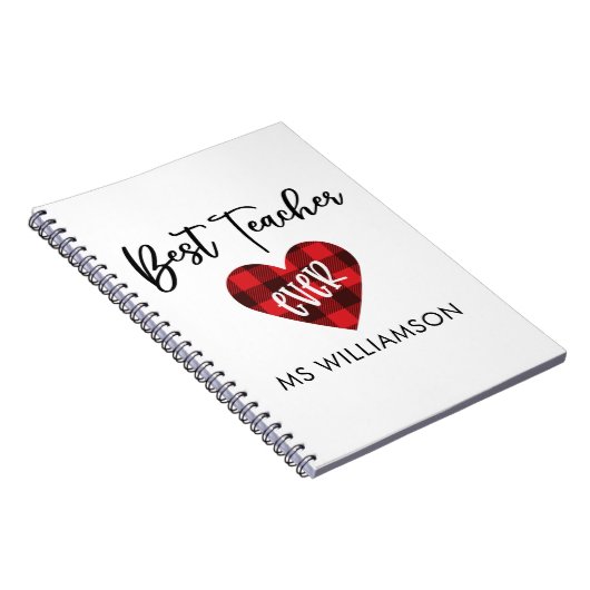 Carnet Meilleure appréciation de l'enseignant (Côté Droit)