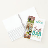 Carnet Meilleure bande photo Stepdad Ever personnalisée 3 (Intérieur)
