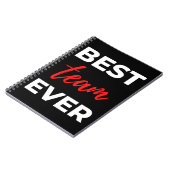 Carnet Meilleure équipe jamais (Côté gauche)