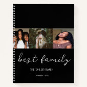 Carnet Meilleure famille Recette Collage photo Script noi (Devant)