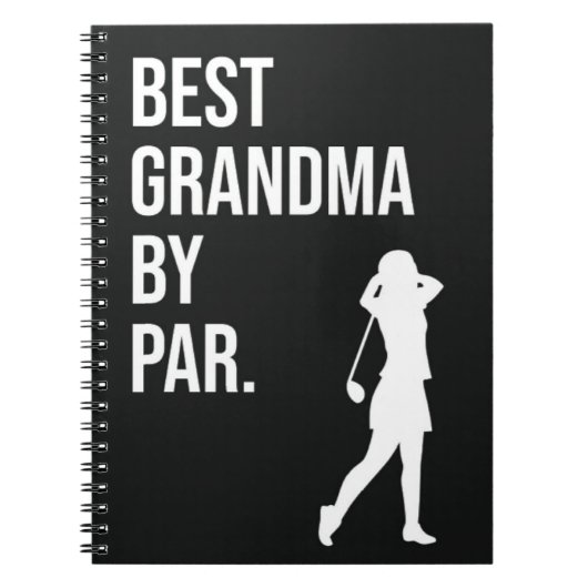 Carnet Meilleure Grand-Mère Par Par Golf Cadeaux Pour Gra (Devant)