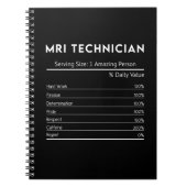 Carnet Meilleure idée cadeau pour Mri Technician (Devant)