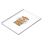 Carnet Meilleure maman de chat jamais design de gravure v (Côté gauche)