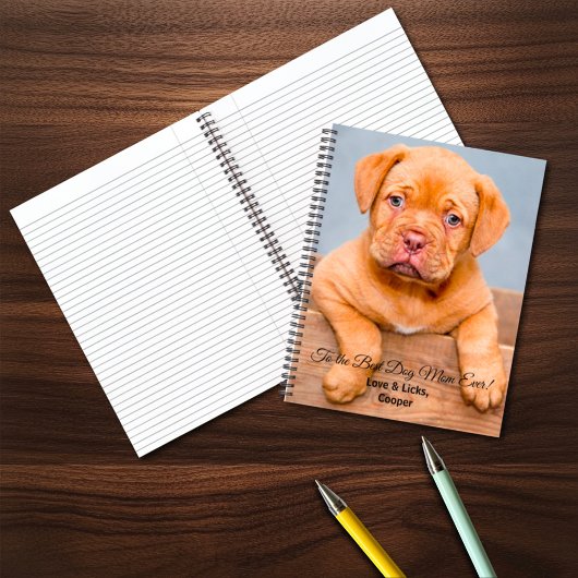 Carnet Meilleure maman de chien Jour des mères