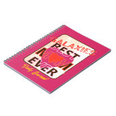 Carnet Meilleure maman de la galaxie (Côté gauche)