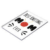 Carnet Meilleure Maman de Tricotage Ever (Côté gauche)