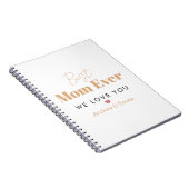 Carnet Meilleure maman du monde (Côté Droit)