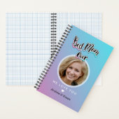 Carnet Meilleure maman du monde (À l'intérieur)