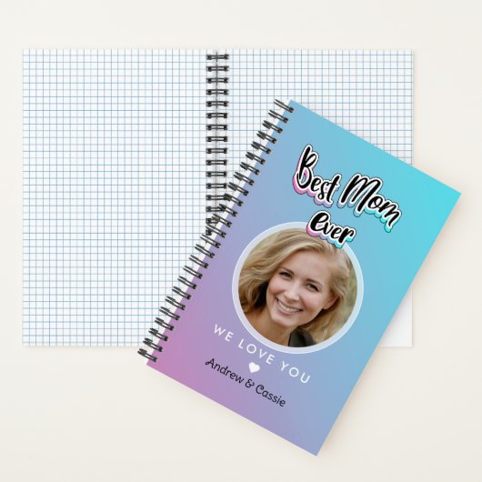 Carnet Meilleure maman du monde (À l'intérieur)