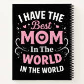 Carnet Meilleure maman du monde (Dos)